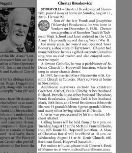 Obituary for Chester J. Bruskewicz